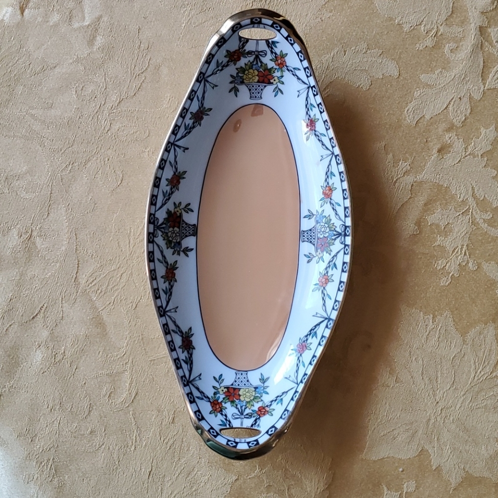 Noritake Sweets Dish luster ware 50's
